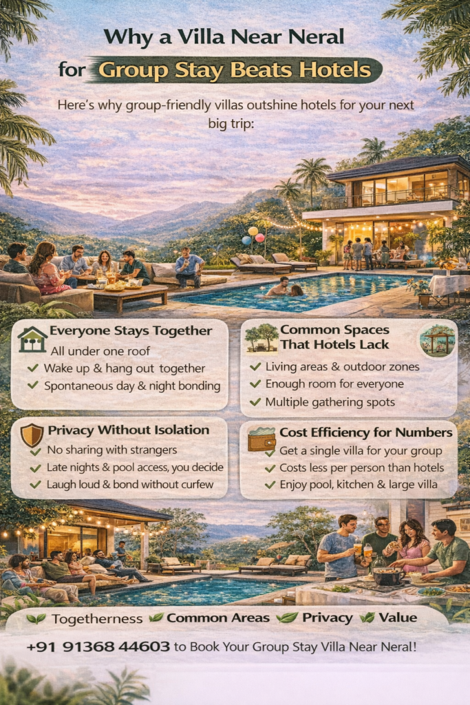 Why a Villa Near Neral for Group Stay Beats Hotels