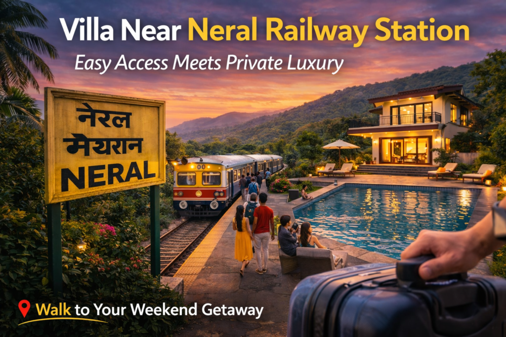 Villa Near Neral Railway Station